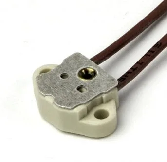 Lampvoetje G6.35, GY6.35, GZ6.35 (en GX6.35)- Keramisch 920 (Bender & Wirth)