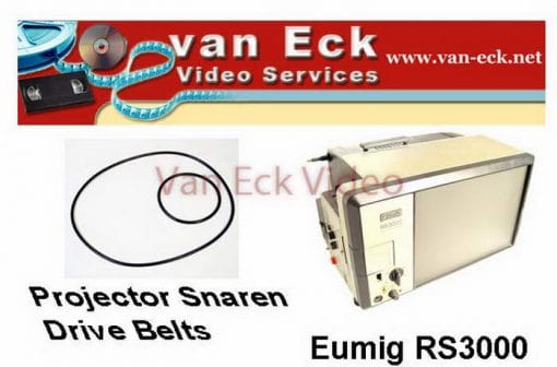 Eumig RS 3000, belt (2 belt set)
