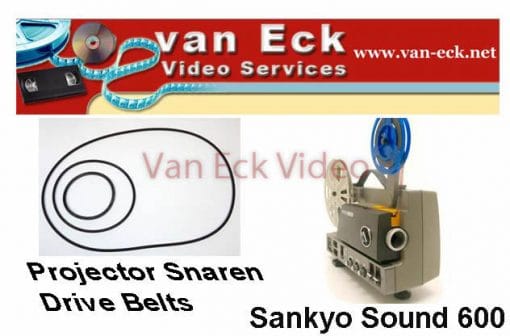 Sankyo Sound 600 belt (3 belt set)
