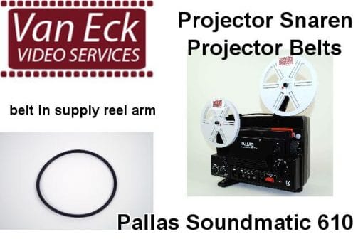 Pallas Soundmatic 610 belt (belt in supply reel arm)