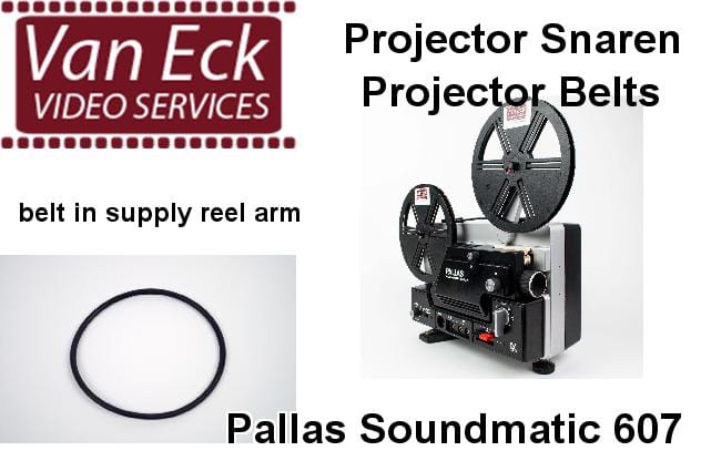 Pallas Soundmatic 607 belt (belt in supply reel arm)