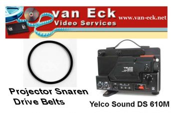 Alternative view of Yelco Sound DS-610M belt (2 belt set)