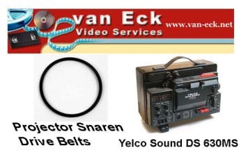 Alternative view of Yelco Sound DS-630MS belt (2 belt set)