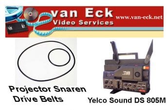 Yelco Sound DS-805M belt (2 belt set)