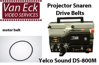 Alternative view of Yelco Sound DS-800M belt (2 belt set)