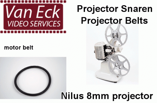 Nilus 8mm projector belt (2 belt set)