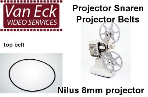 Nilus 8mm projector belt (top belt)