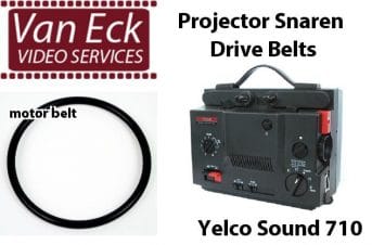 Alternative view of Yelco Sound 710 belt (2 belt set)