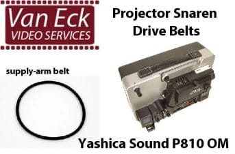 Yashica Sound P810 OM belt (supply arm belt)