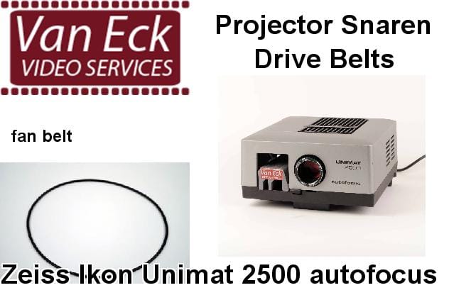 Zeiss Ikon Unimat 2500 autofocus belt (fan belt)