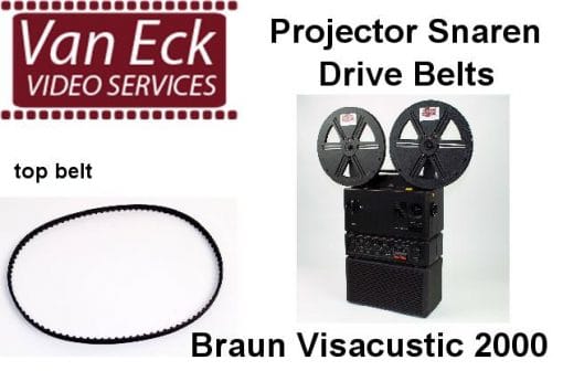 Braun Visacustic 2000 belt (top belt)