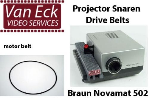 Braun Novamat 502 belt (drive belt)