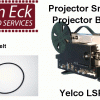 Yelco LSP-510 belt (3 belt set)