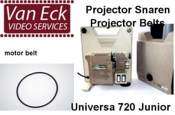 Alternative view of Universa 720 Junior belt (3 belt set)