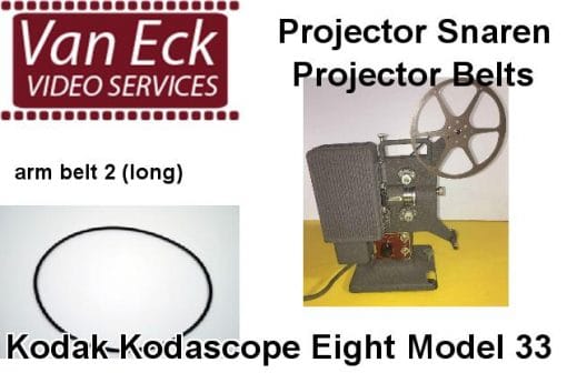 Kodak Kodascope Eight Model 33 belt (arm belt 2 (long))