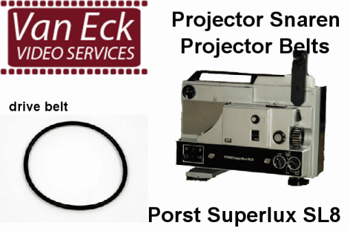Porst Superlux SL8 belt (3 belt set)