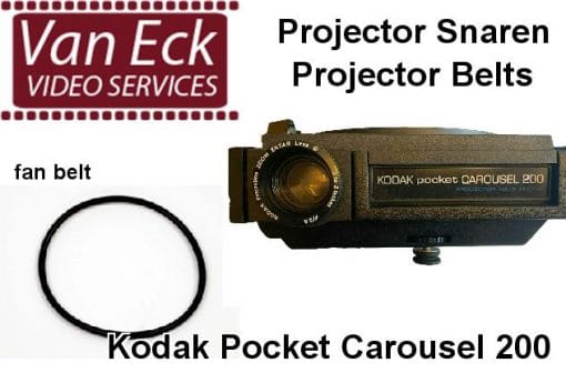 Kodak Pocket Carousel 200 belt (fan belt)