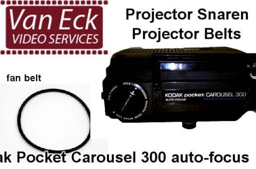 Kodak Pocket Carousel 300 auto-focus belt (fan belt)
