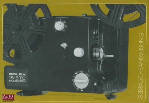 Bolex 18-3 TC Multispeed User manual, Languages: German