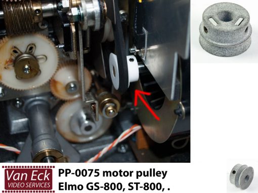 Elmo GS-800 / ST-800 motor pulley (PP-0075) - Image 2