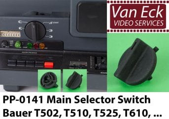 Bauer T502, T510, T525, T610 - bedieningsschakelaar