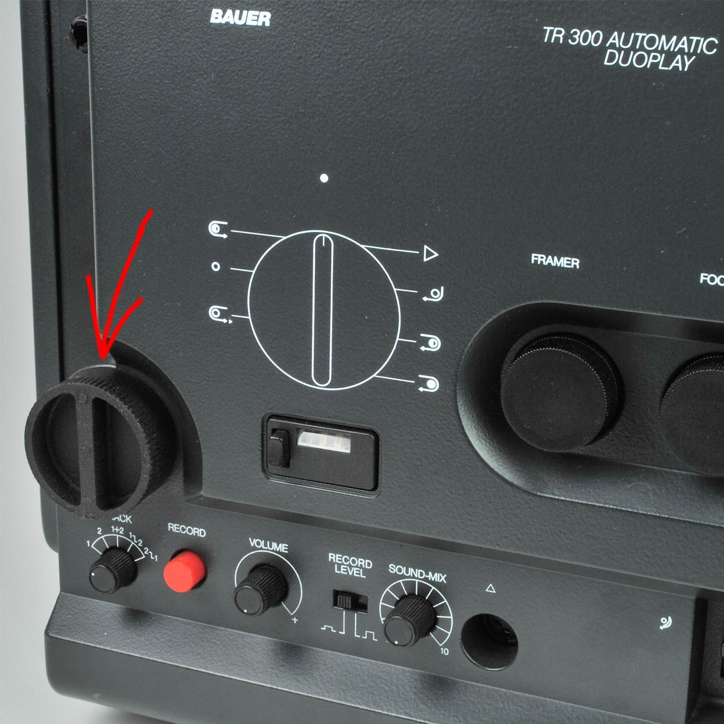 Bauer TR100, TR200, TR200 - hoofd bedieningsknop (PP-0143) - Afbeelding 2