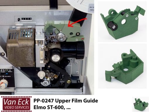 Elmo ST-600 upper Film Guide - improved version - Image 2