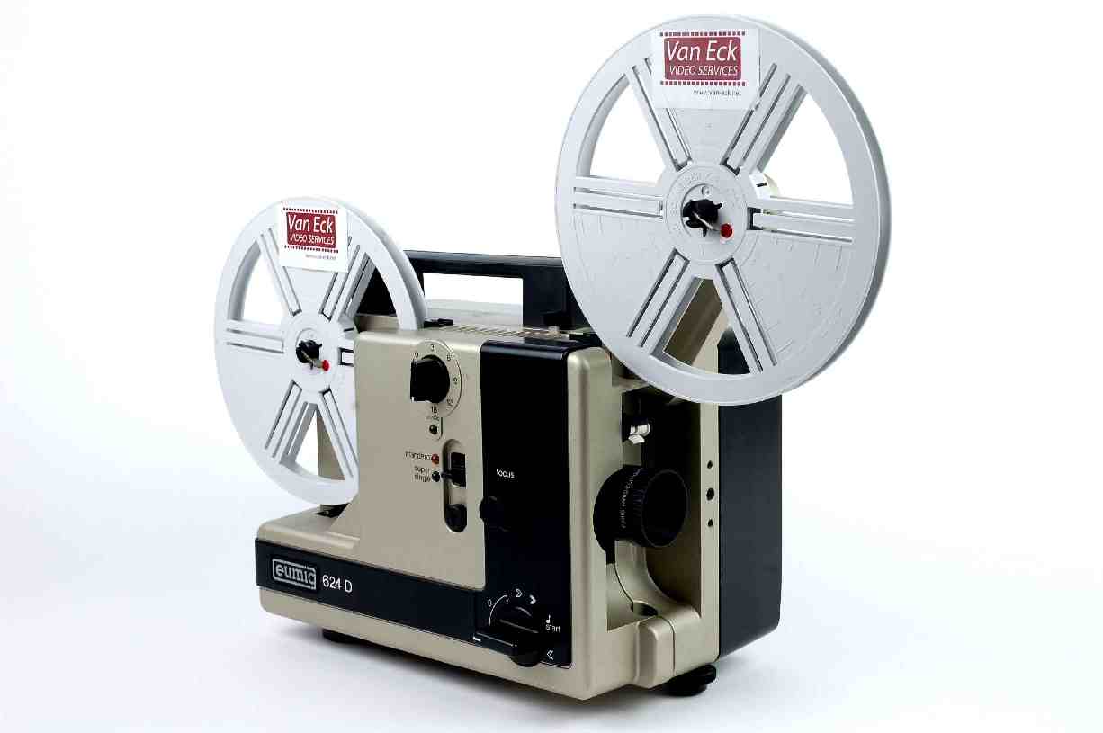 Eumig 624 D-Model A (Alle typen 8mm film - without sound) (refurbished)