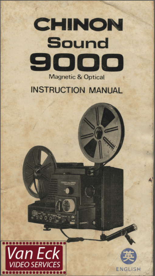 Chinon Sound 9000 User manual English