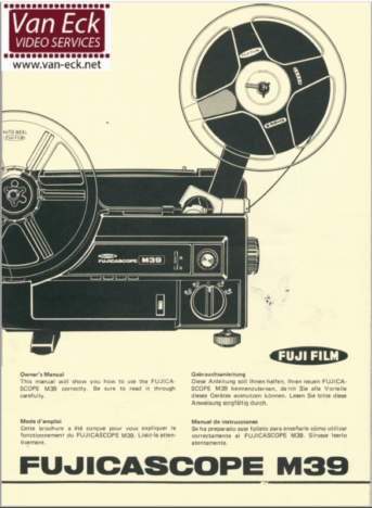 Fujica M39 Gebruikshandleiding Deutsch English Francais Espanol
