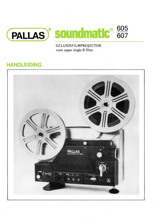 Pallas Soundmatic 605 607 User manual, Languages: Dutch