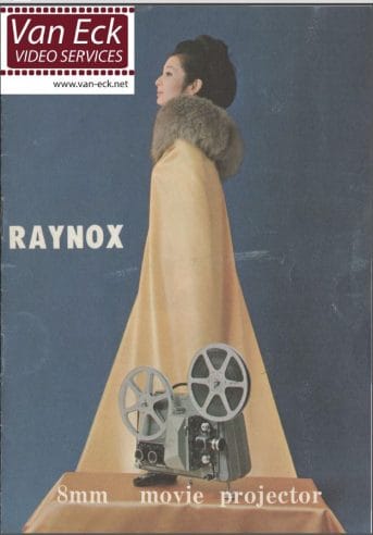 Raynox S-505K 8mm movie projector Gebruikshandleiding Deutsch