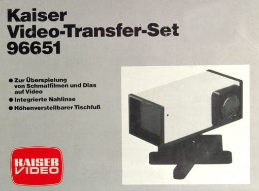Kaiser Video-Transfer-Set 96651