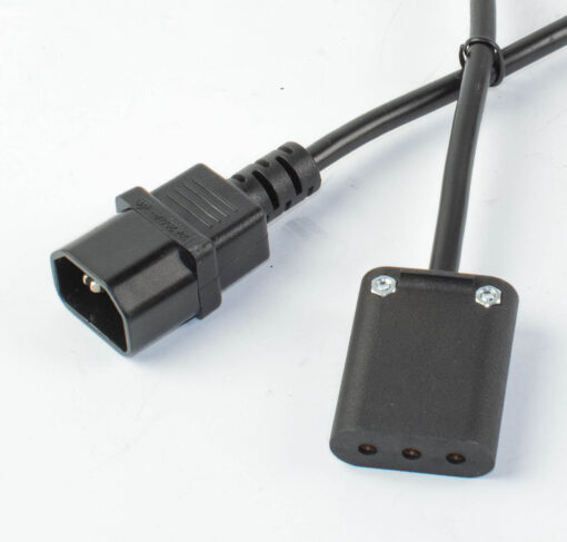Adapter voedingskabel Heurtier - 3 pins (KA-0062-AD)