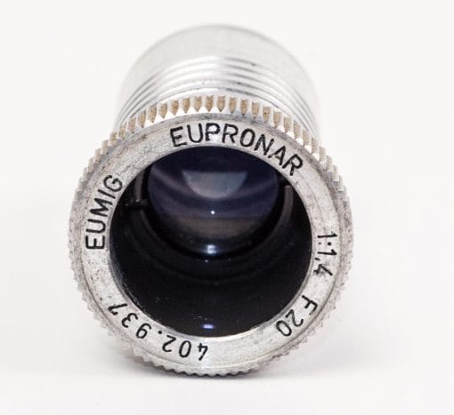 Objectief/lens - Eumig Eupronar 1:1,4 F20
