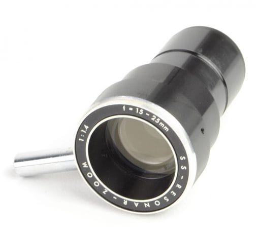 Objectief/lens - SS-Resonar-Zoom 1:1.4 / f= 15-25mm