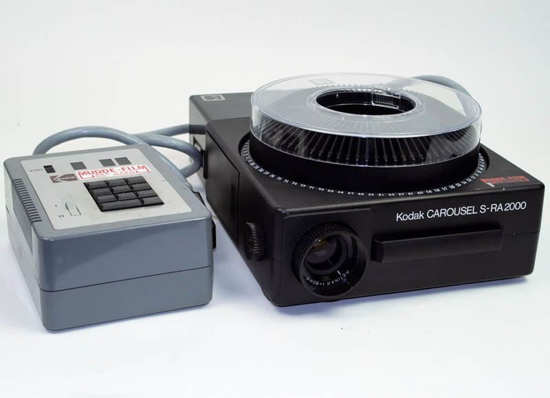 Kodak carousel S-RA2000 with keyboard control