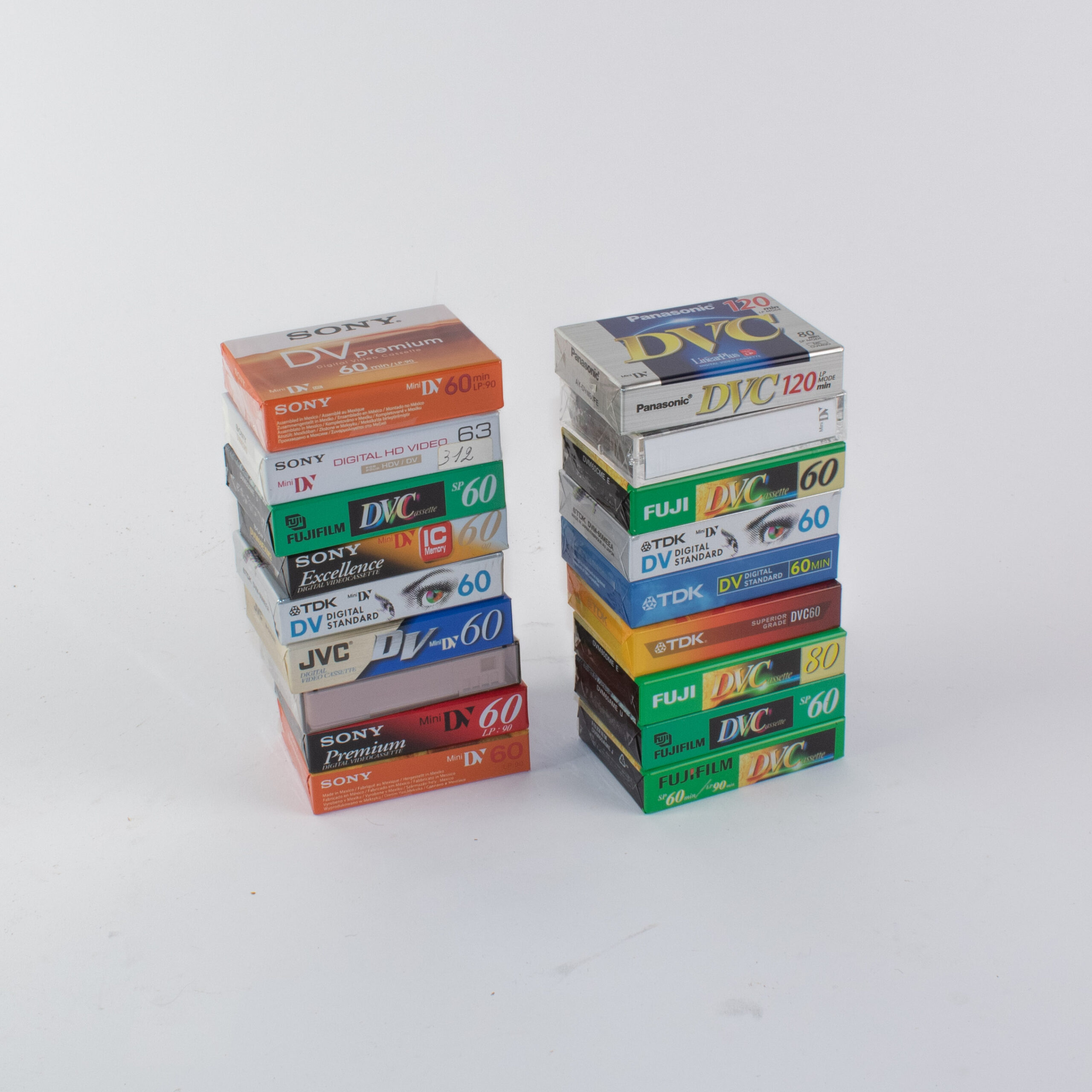 MiniDV tape (1 stuk) (diverse merken)