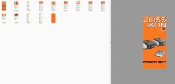 Zeiss Ikon Perkeo Soft Gebruikshandleiding, Talen: Duits Engels Frans Italiaans