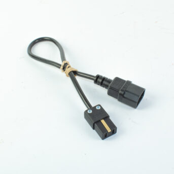 Adapter voedingskabel Bauer S1, T3, T12, ... (met randaarde) (KA-0072-AD)