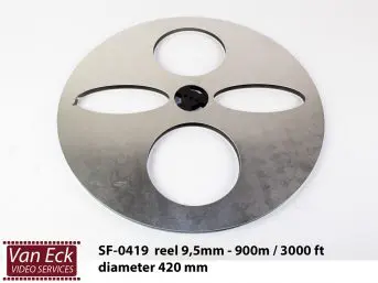 Van Eck - Film reel 9,5 mm - 900m / 3000ft (42 cm diameter) (SF-0419)