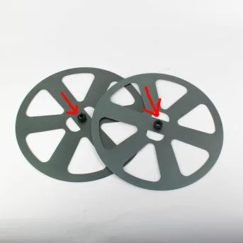 Alternative view of 16mm split reel core spare part (PP-0323)