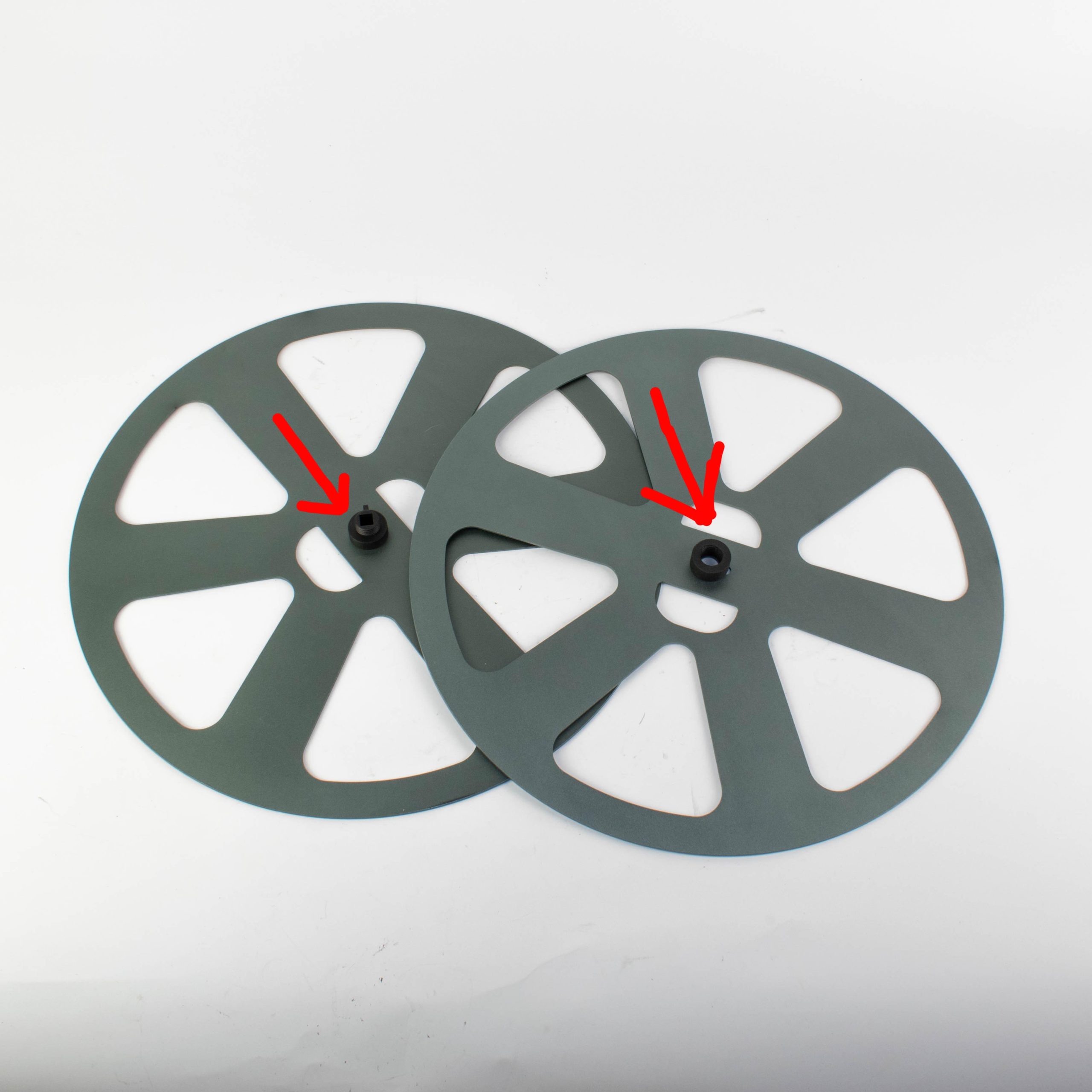 16mm split reel kern, reserve onderdeel (PP-0323) - Afbeelding 2