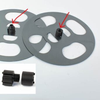 Alternative view of 35mm split reel kern, reserve onderdeel (PP-0324 )