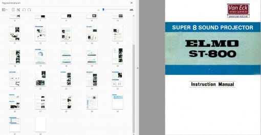 Elmo ST-800 User manual, Languages: English - Image 2