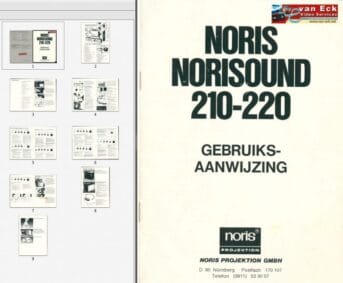 Noris Norisound 210 220 Gebruikshandleiding Nederlands