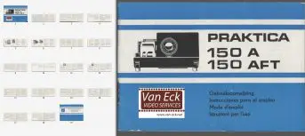 Praktica 150 AFT User manual English Nederlands Francais Español - Image 2