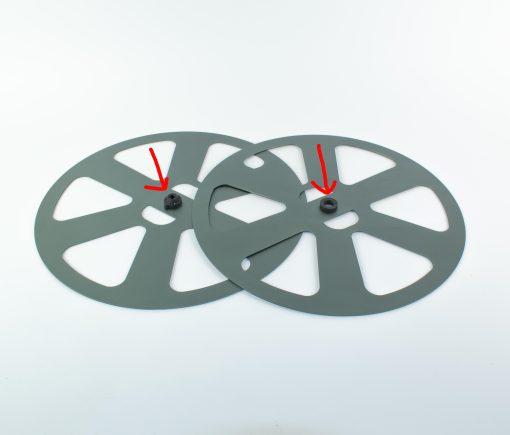 Split reel kern super 8 / 8mm - reserve onderdeel (PP-0310 ) - Afbeelding 2