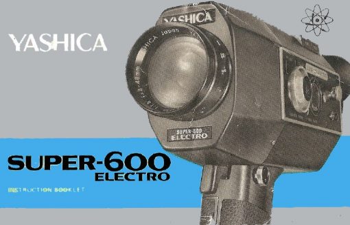 Yashica Super-600 Electro User manual, Languages: English