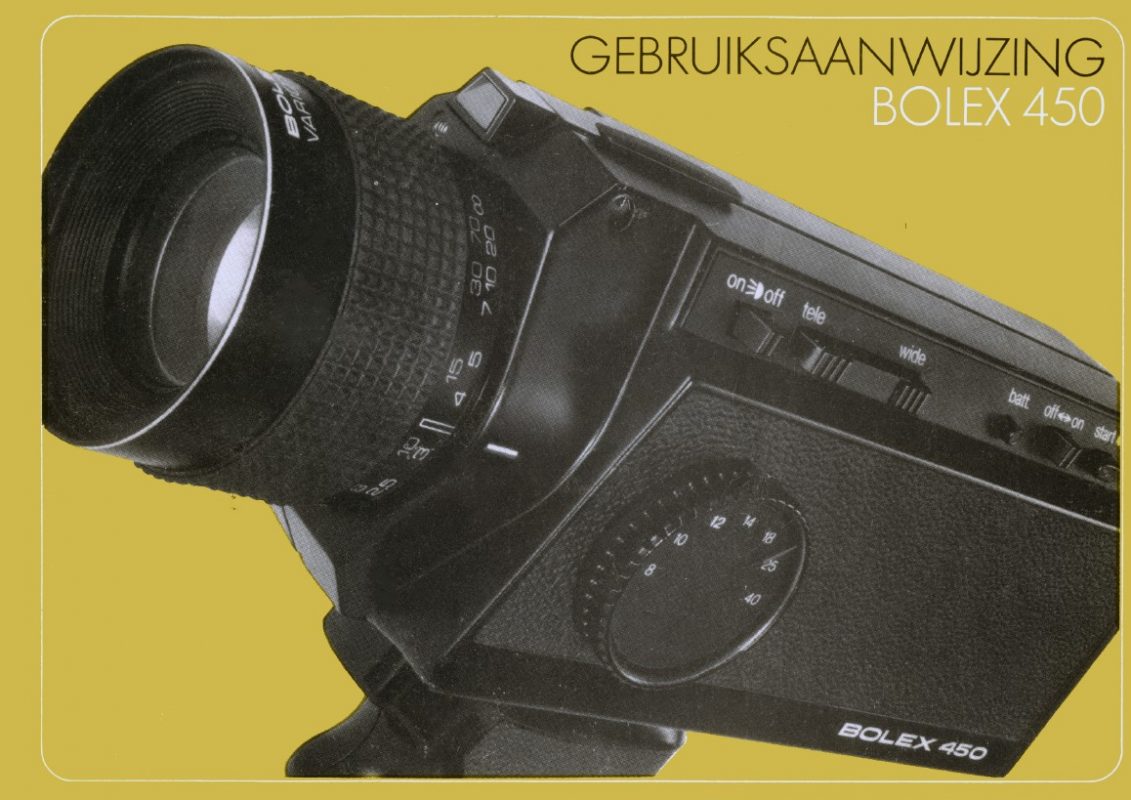 Bolex 450 Gebruikshandleiding, Talen: Nederlands cover